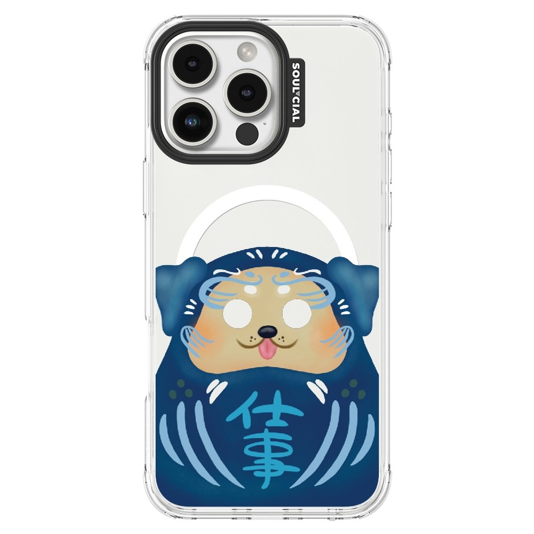 Daruma达摩－DRV Shigoto Dog iPhone 手机壳 MagSafe磁吸保护壳 - 手机壳/手机套 - 其他材质 