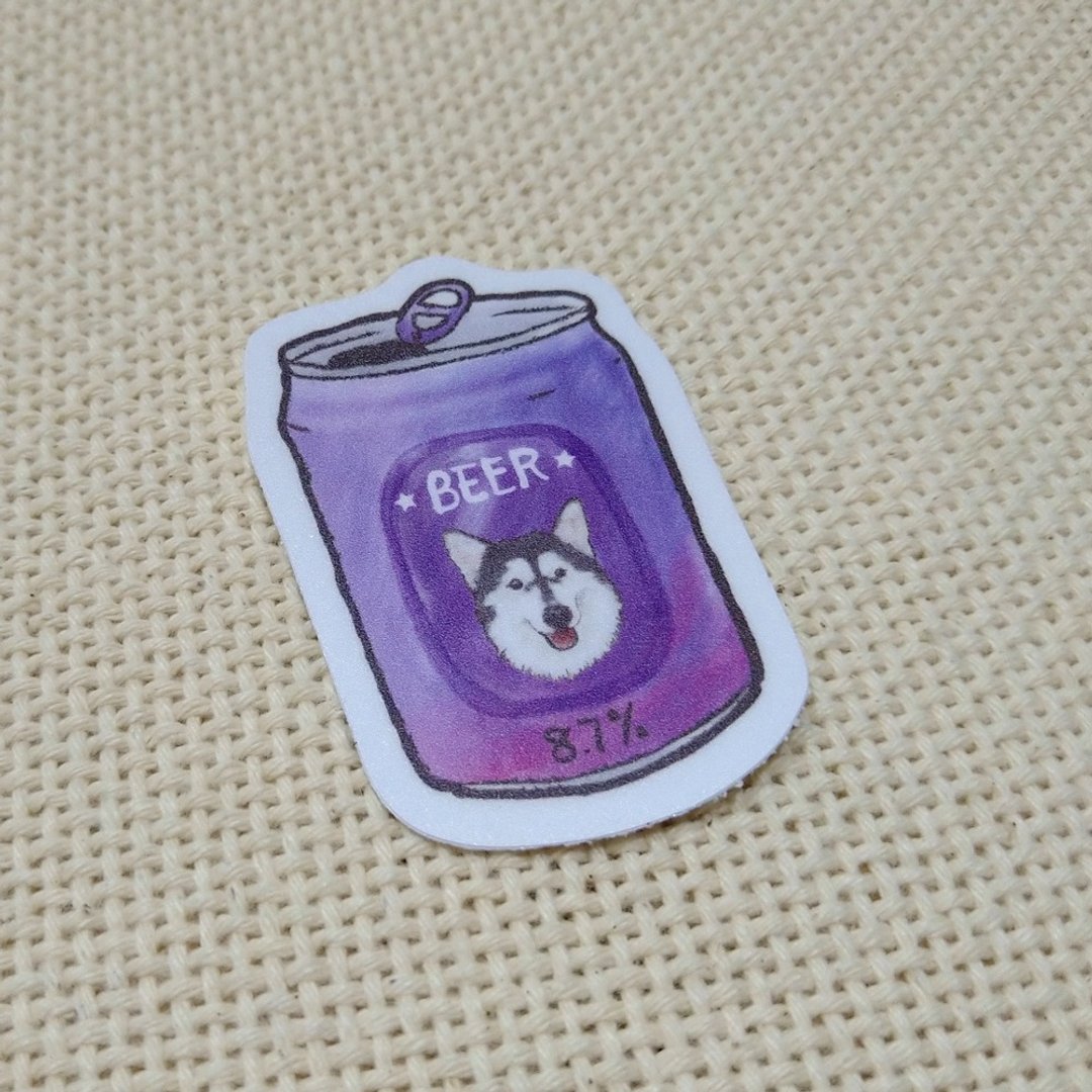 士奇啤酒-防水车贴-行李箱贴纸_防水贴纸 - 贴纸 - 防水材质 