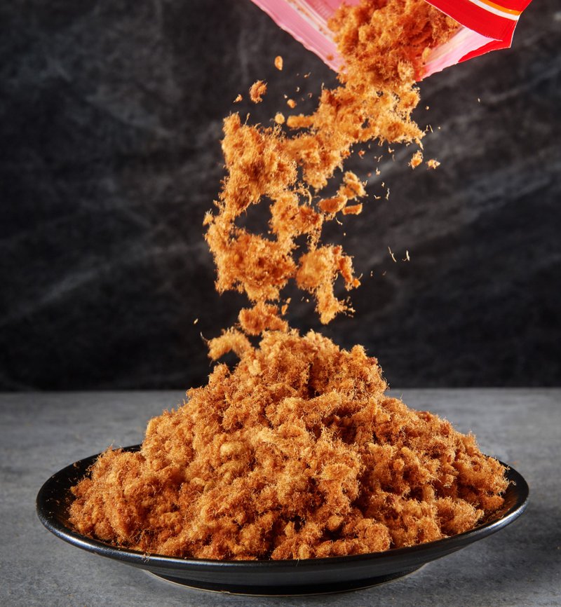 【滋美珍肉干店】招牌低油脂肉松90g/300g - 肉干/肉松 - 其他材质 红色