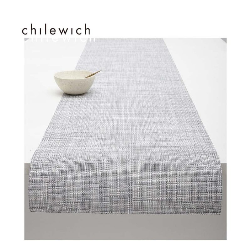 Mini Basketweave 细网系列-桌旗36x183cm(迷雾灰/MIST) - 餐垫/桌巾 - 塑料 灰色