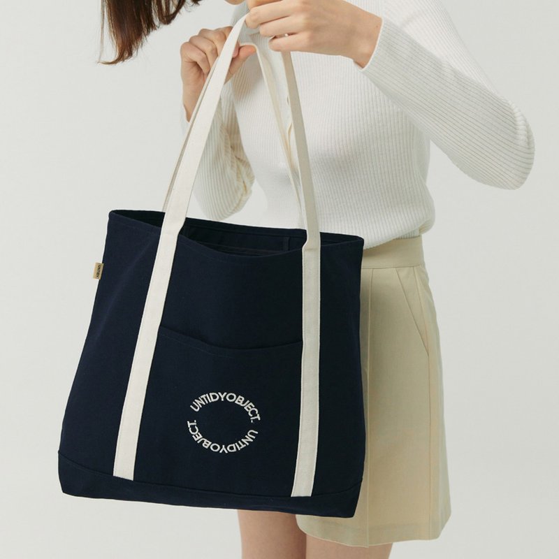 Korean Untidy Object Bag - 手提包/手提袋 - 人造皮革 
