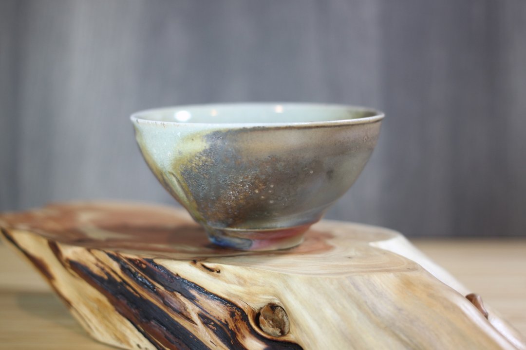 【沐春生活】120ml 天目釉 柴烧茶杯 莺歌名家叶敏祥手工作品 - 其他杯子 - 瓷 
