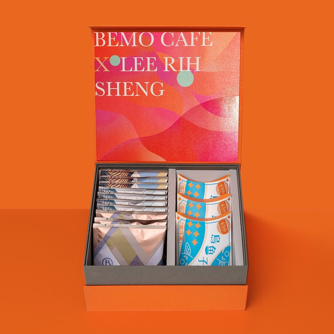 BEMO Café X 李日胜乌鱼子联名新春礼盒 - 咖啡 - 其他材质 红色