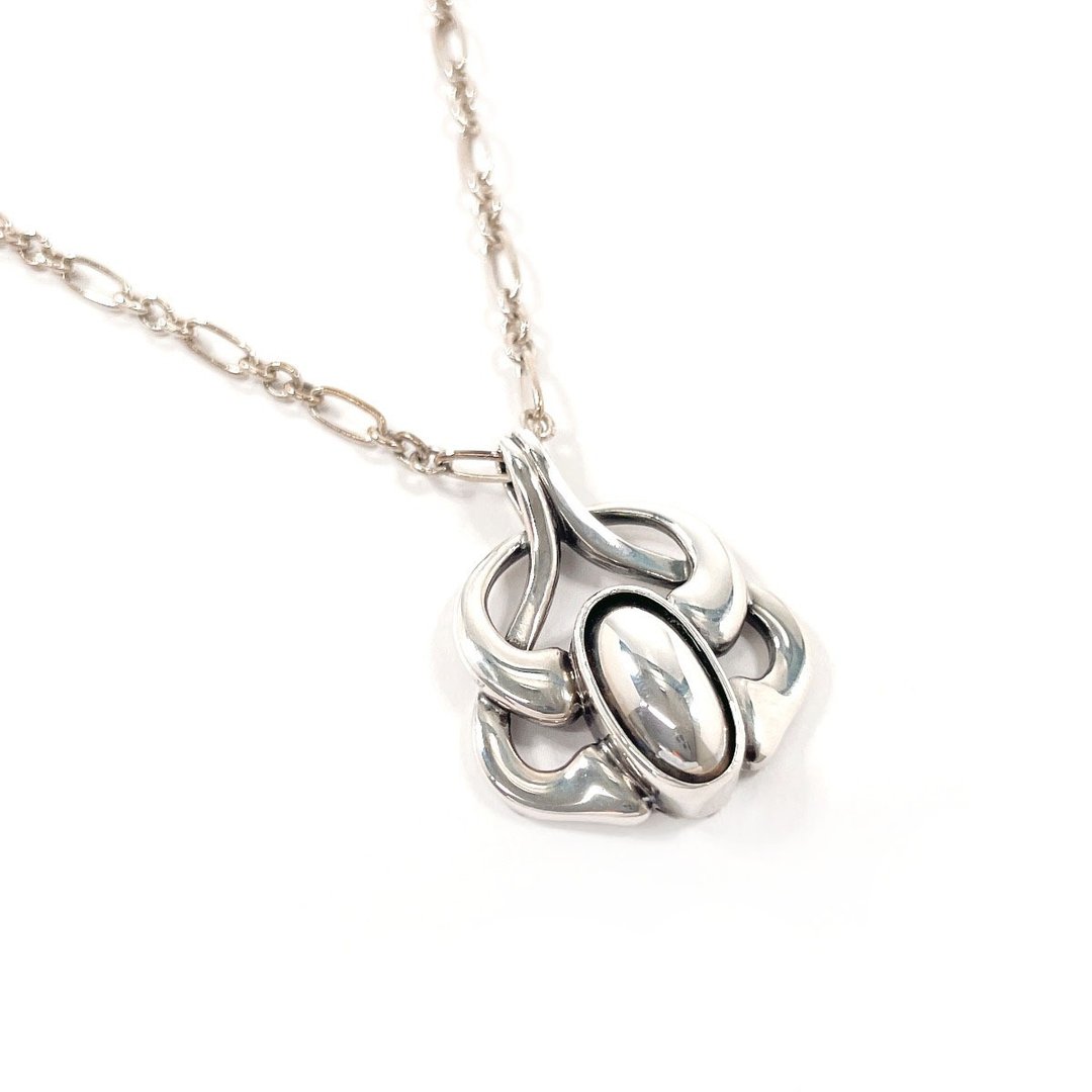 【日本直送．二手美品】Georg Jensen 乔治杰生 项链 年度坠饰 2006 传承系列 - 项链 - 纯银 银色