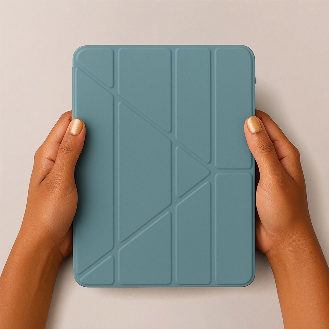 Pipetto iPad A16(11寸)/10代(10.9寸)Origami蓝绿色多功能保护套 - 平板/电脑保护壳 - 塑料 绿色