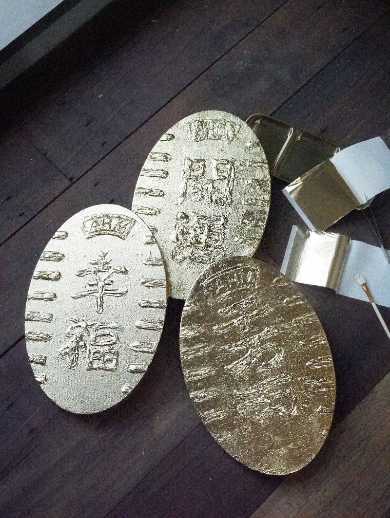 IARTS 日系严选 厚砌画-开运金币系列 - 插画/绘画/写字 - 其他金属 