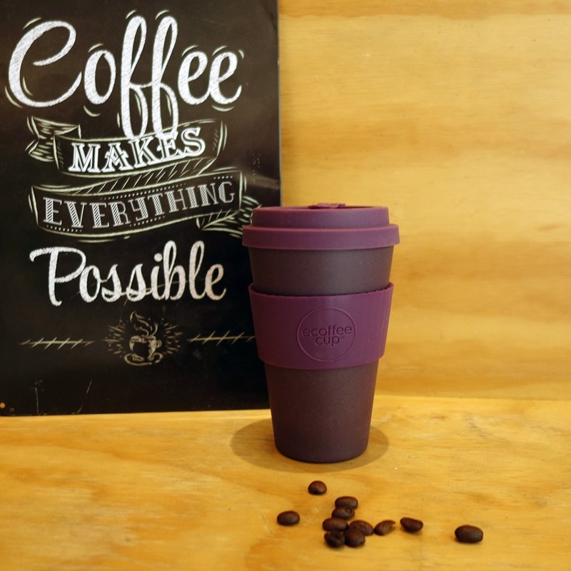 Ecoffee Cup | 14oz环保随行杯(黛紫) - 咖啡杯/马克杯 - 其他材质 紫色