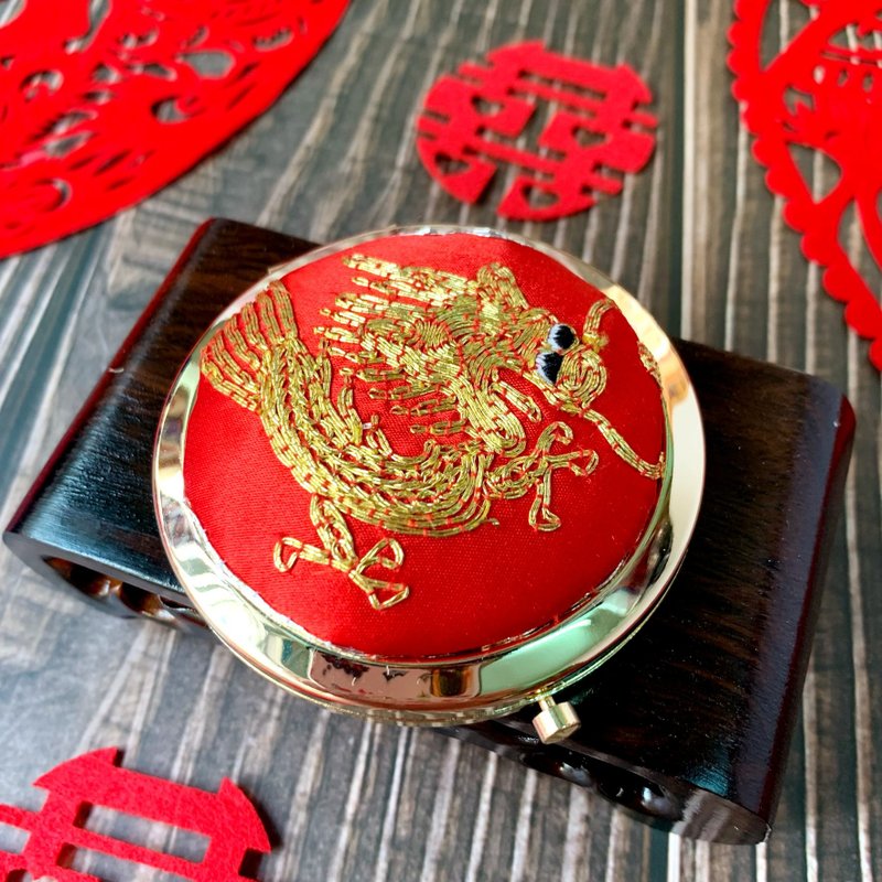 金龙 - 二手裙褂镜盒 - 其他 - 其他材质 红色