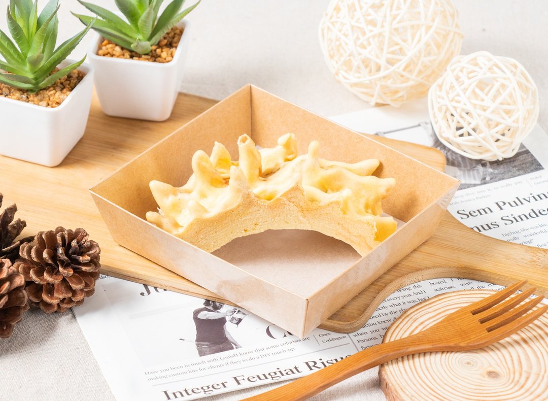 小饼干盒 / Small cookie box - 蛋糕/甜点 - 其他材质 金色