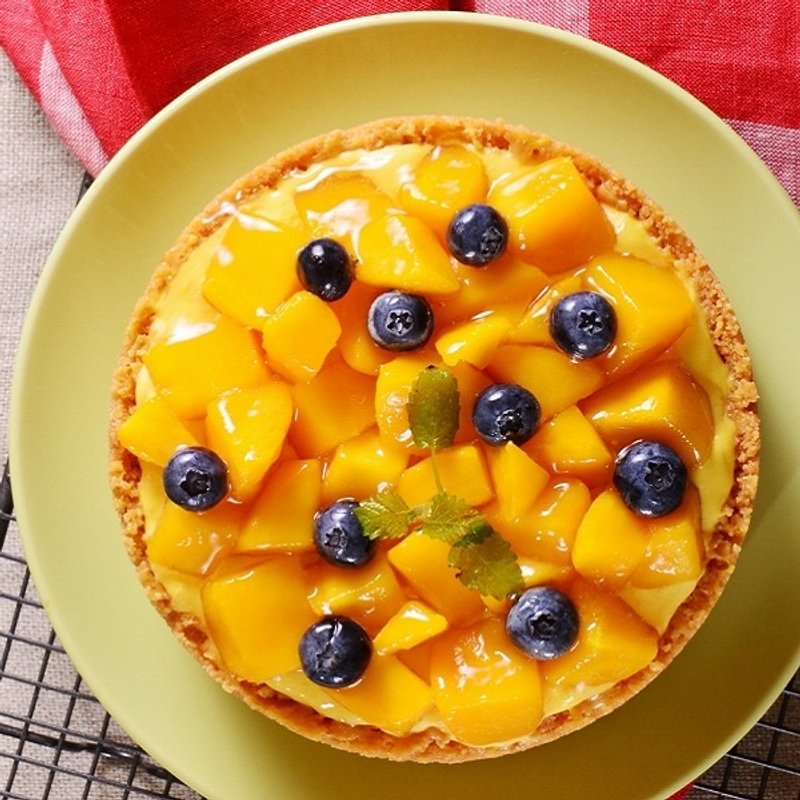 纯粹是芒果6寸 - 咸派/甜派 - 新鲜食材 橘色