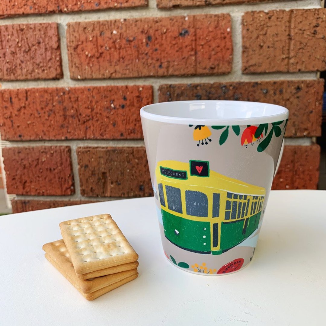NEW Latte Mug - Love Melbourne - Melbourne Limited Edition - 咖啡杯/马克杯 - 陶 多色