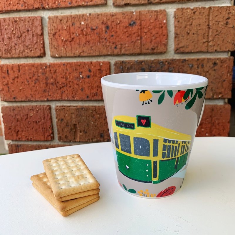 NEW Latte Mug - Love Melbourne - Melbourne Limited Edition - 咖啡杯/马克杯 - 陶 多色