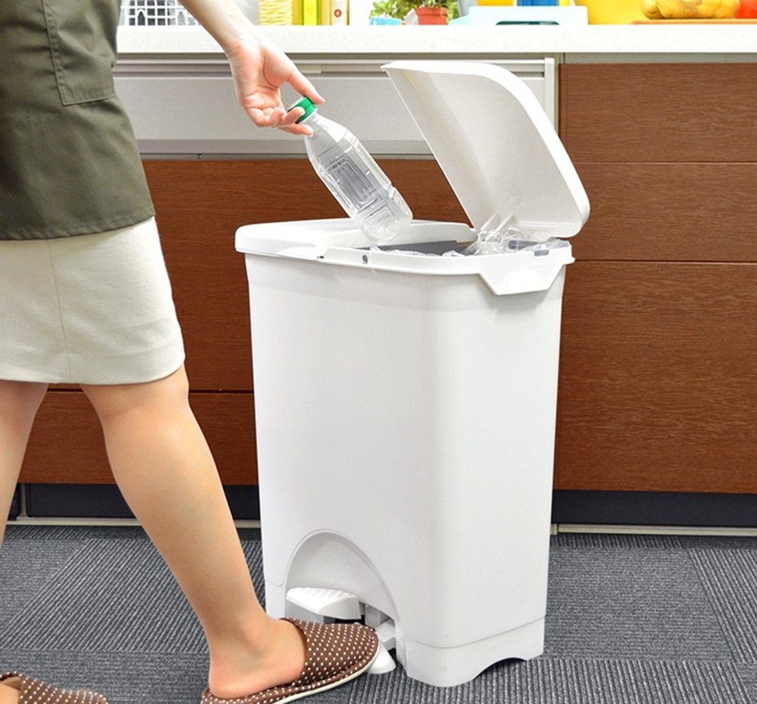 日本RISU (H&H系列)二分类防水垃圾桶 45L - 垃圾桶 - 塑料 