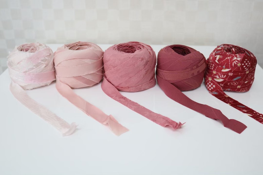 Yarn / kimonoyarn Gradation combo(RED, BLUE, PURPLE, ORANGE) - 编织/刺绣/羊毛毡/裁缝 - 羊毛 多色