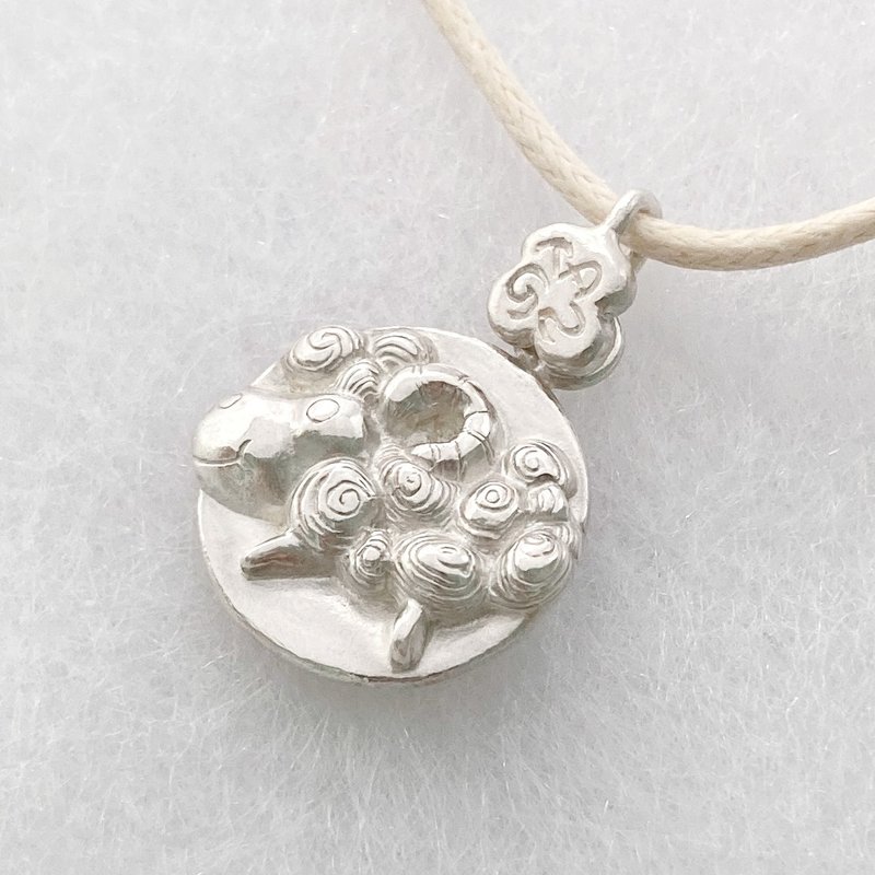 小白羊咩咩 925银项链silver925 - 项链 - 纯银 银色