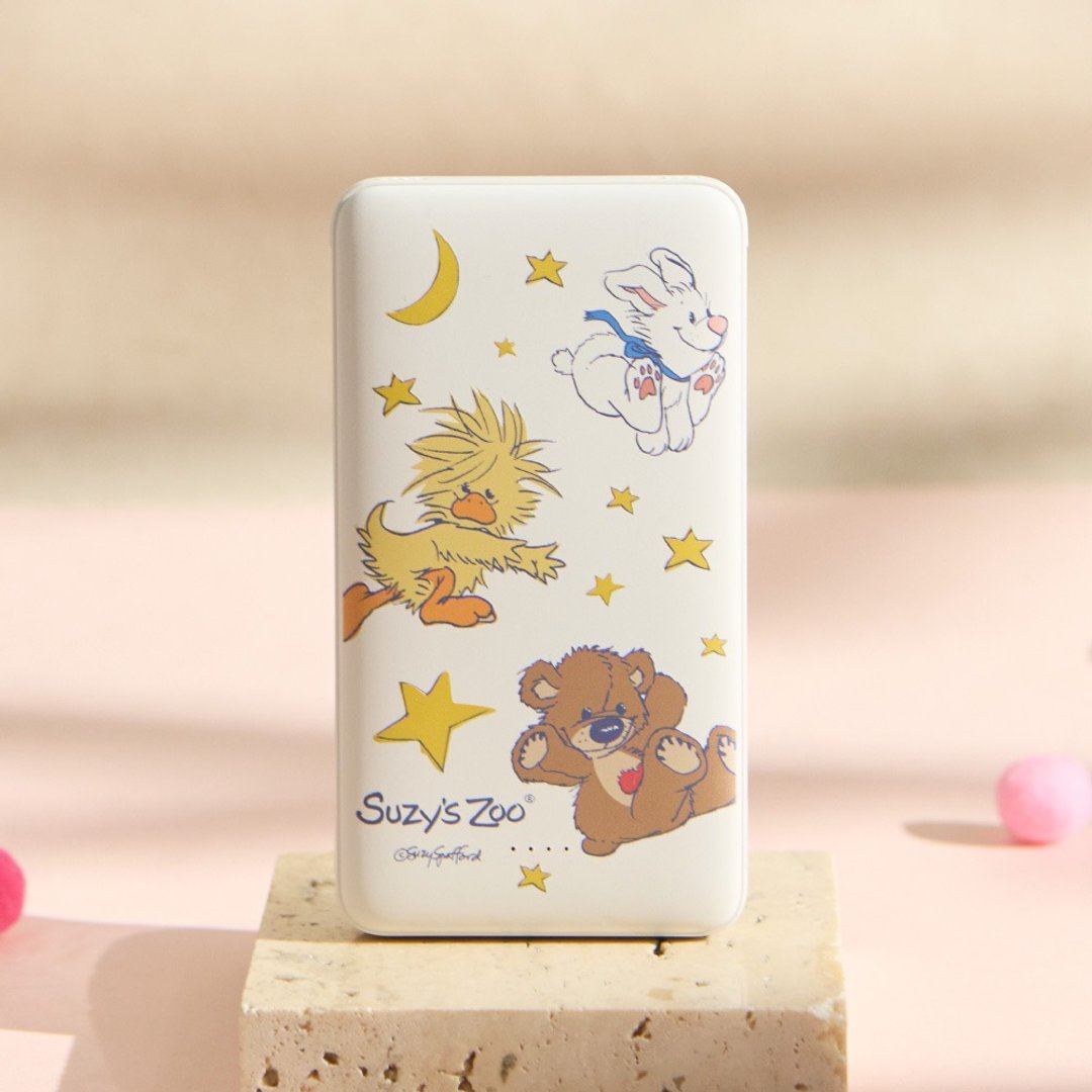Suzy's Zoo星夜入梦双线快充10000mAh行动电源 - 充电宝/传输线 - 塑料 多色