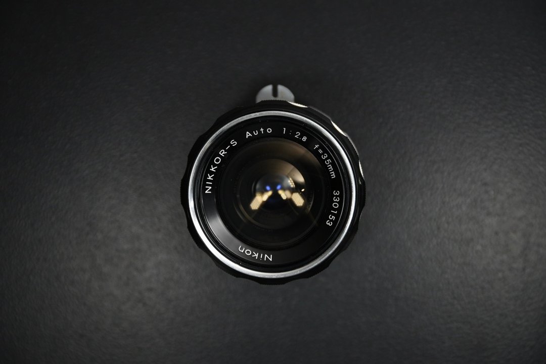 【经典古物】Nikon Nikkor-S Auto 35mm F2.8 Non-Ai 手动镜头 - 相机 - 其他金属 