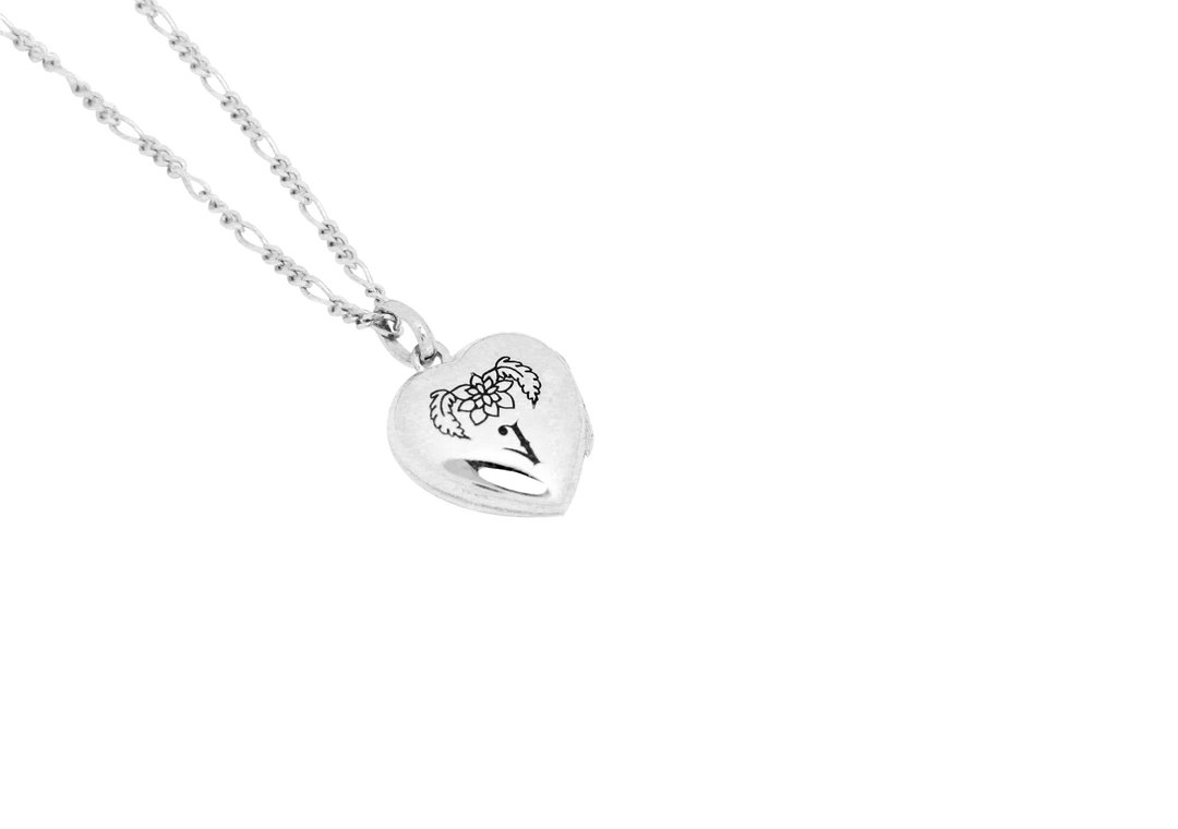 AAG SORN THAI ALPHABET LOCKET - 项链 - 其他金属 银色
