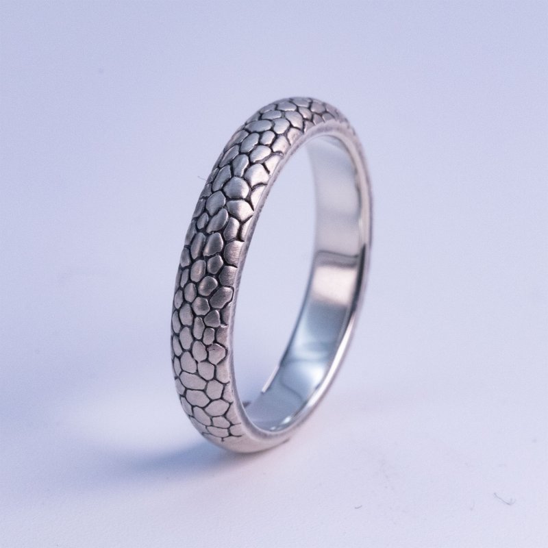 Scale S 2 / DR-87 - 戒指 - 纯银 银色