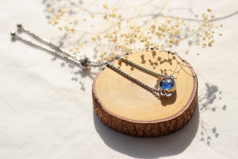 产品名称绣球属 — 深蓝色 — 手链 - 手链/手环 - 植物．花 蓝色