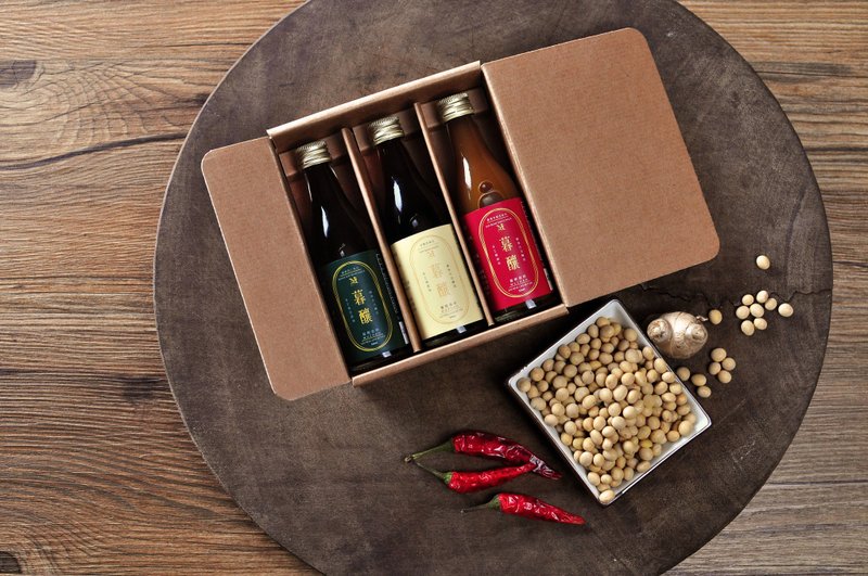 小暮酿手作纯酿酱油旅行组 20组 企业礼 婚礼小物 - 酱料/调味料 - 玻璃 