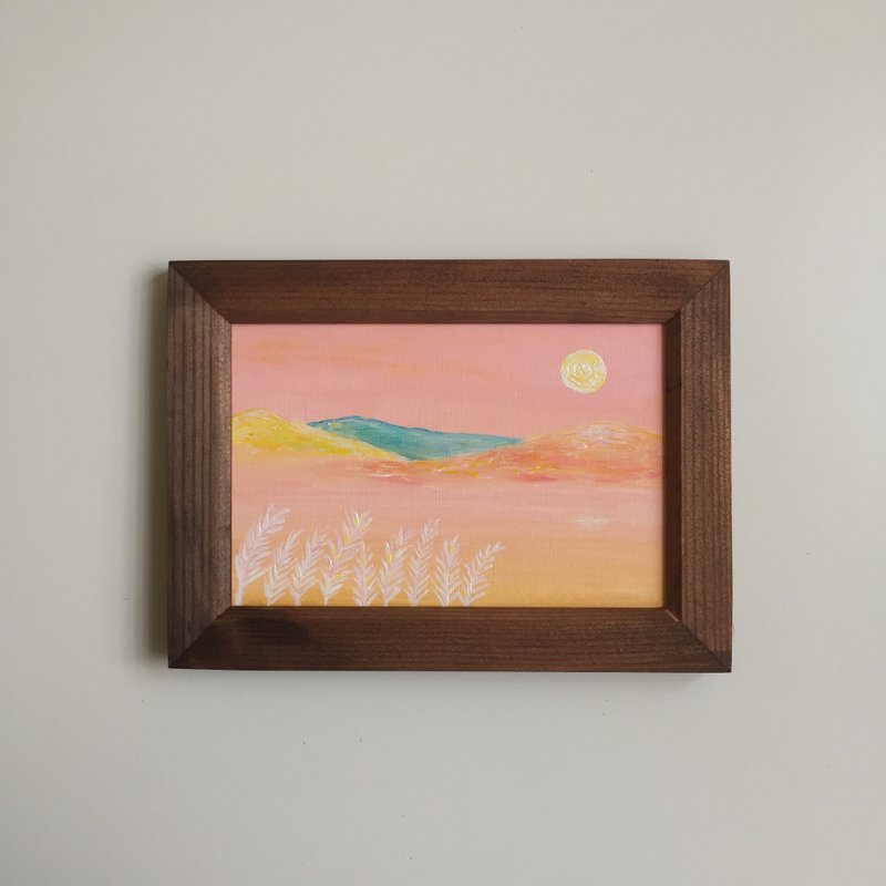 原画 压克力画 | 软软的风 - 海报/装饰画/版画 - 压克力 