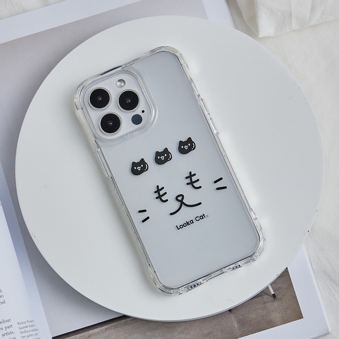 露咖猫LookaCat史莱姆帕吉喵抗黄防摔MagSafe iPhone手机壳 - 手机壳/手机套 - 塑料 透明