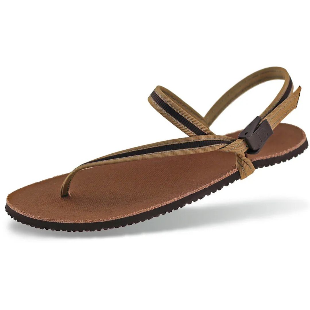 【Earth Runners】Circadian Sandals 咖啡性能绑带凉鞋 - 男款运动鞋/球鞋 - 其他材质 黑色