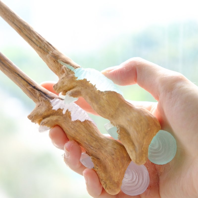 C定制的独角兽魔杖 by ETPLANT - 奇兽怪兽魔杖 - 摆饰 - 粘土 透明