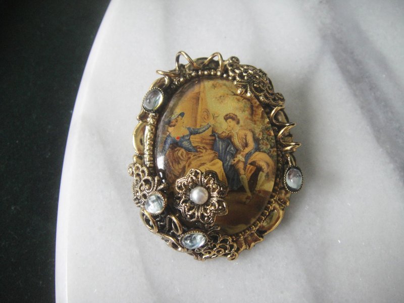 辉煌年代 OLD ERA _早期二手金属胸针别针 - 胸针 - 其他材质 