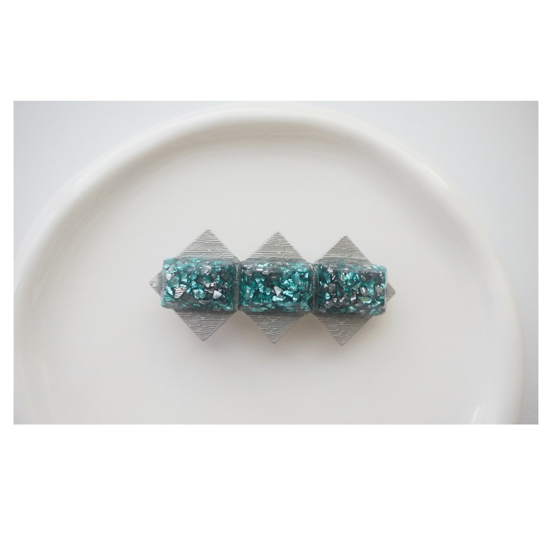 几何金属发夹 | 弹簧夹 | hair clip | 新品 - 发饰 - 其他材质 多色