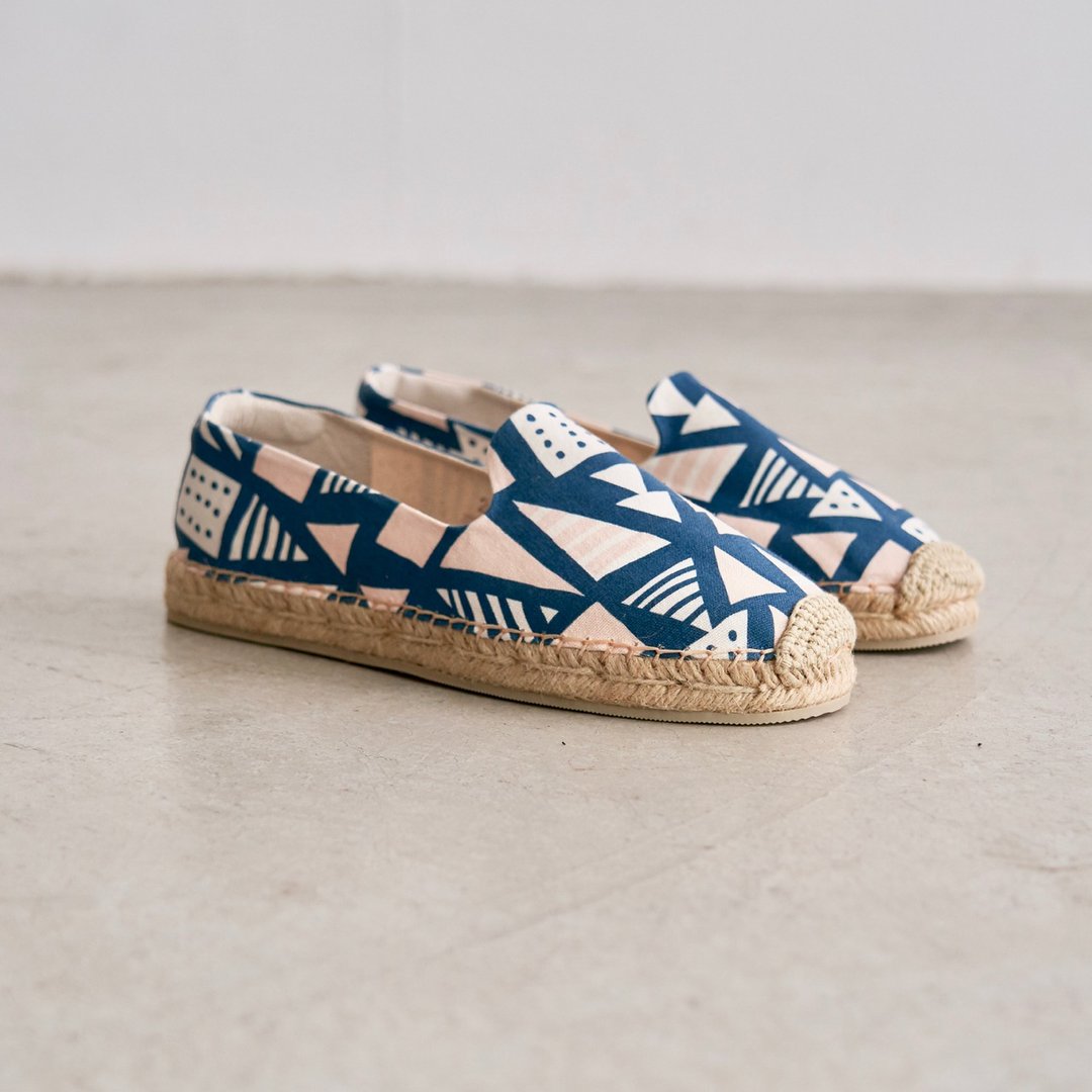春・好色 ONESHOE x 本岛舍品牌联名 草编鞋-积极 - 女款休闲鞋 - 棉 紫色