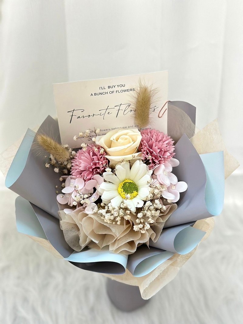 【WS │花束】情人节花束 毕业花束 圣诞 结婚花束 可定制 七夕 - 干燥花/捧花 - 植物．花 