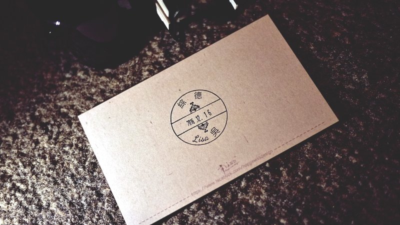 (幸)欧式经典#143-定制化日期章/回转章/店章/会计章/收讫章/导师 - 印章/印台 - 塑料 