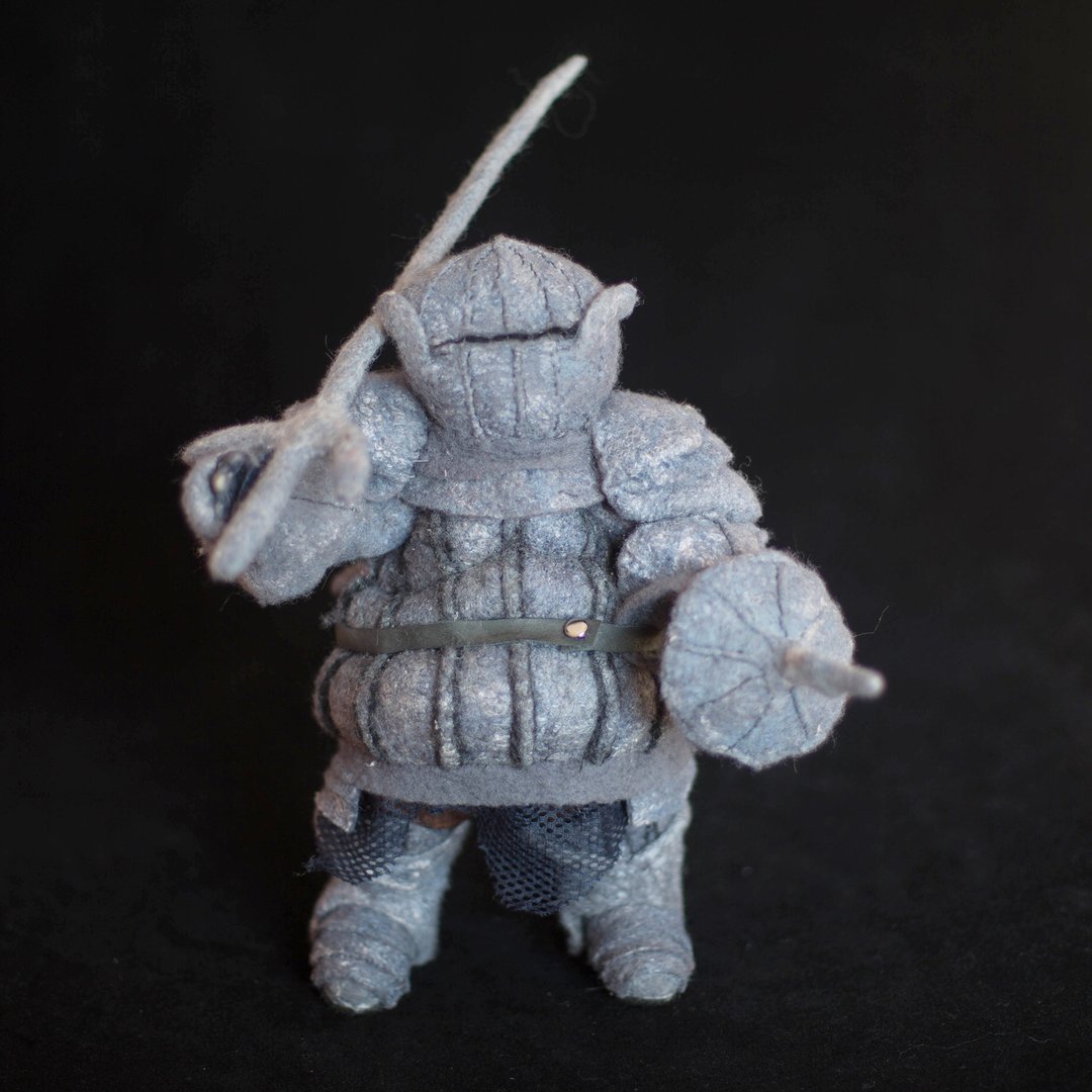 Siegward of Catarina - 玩偶/公仔 - 羊毛 灰色