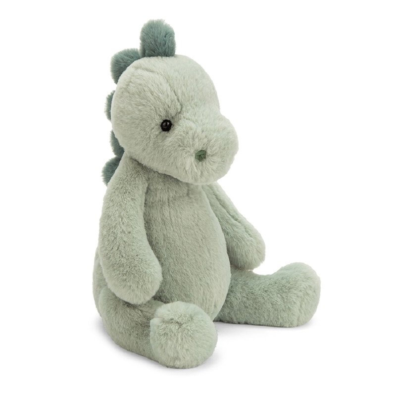 Jellycat Puffles Dino 32cm 泡芙恐龙 - 玩偶/公仔 - 聚酯纤维 绿色