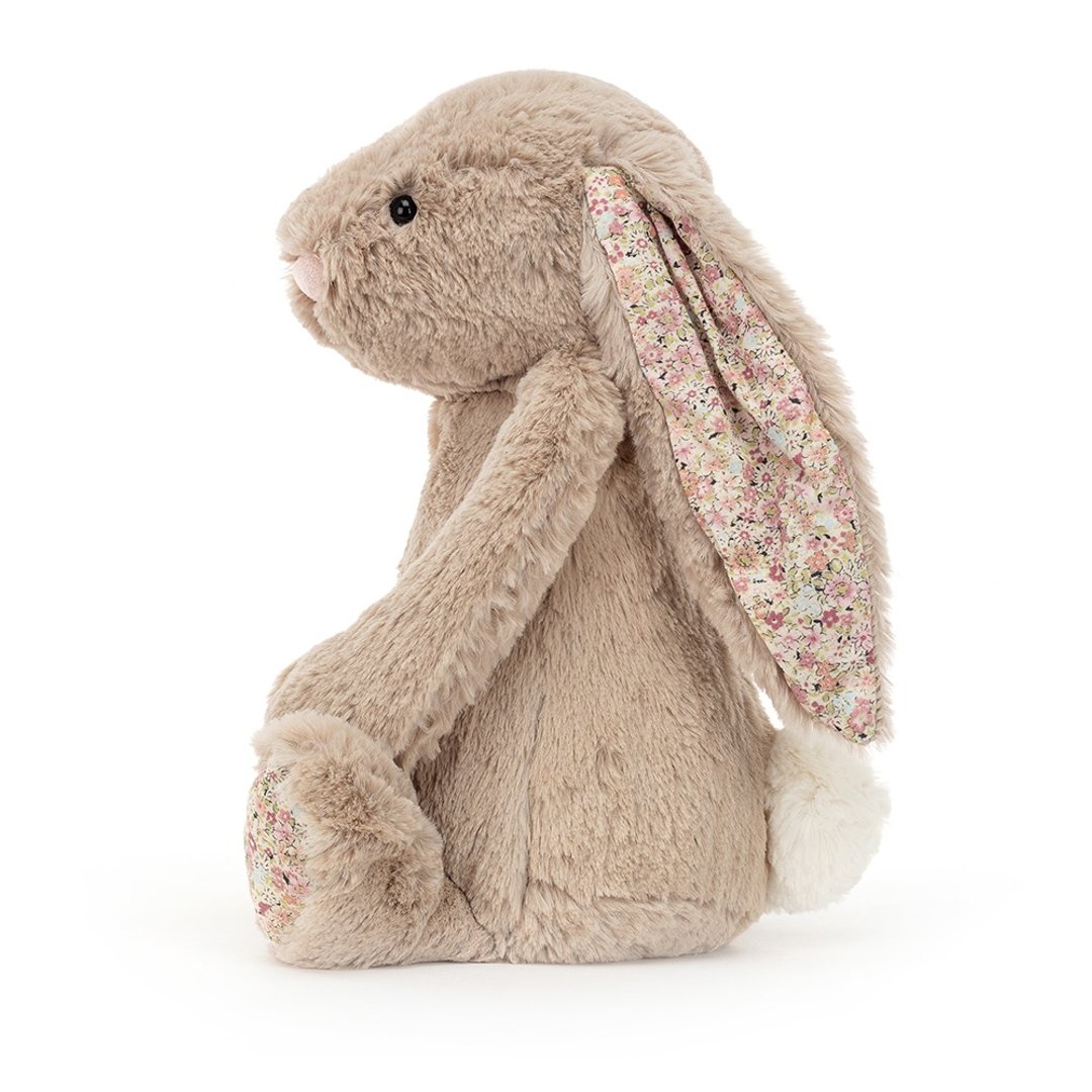 Blossom Bea Beige Bunny 拿铁灰碎花兔 36cm - 玩偶/公仔 - 聚酯纤维 灰色