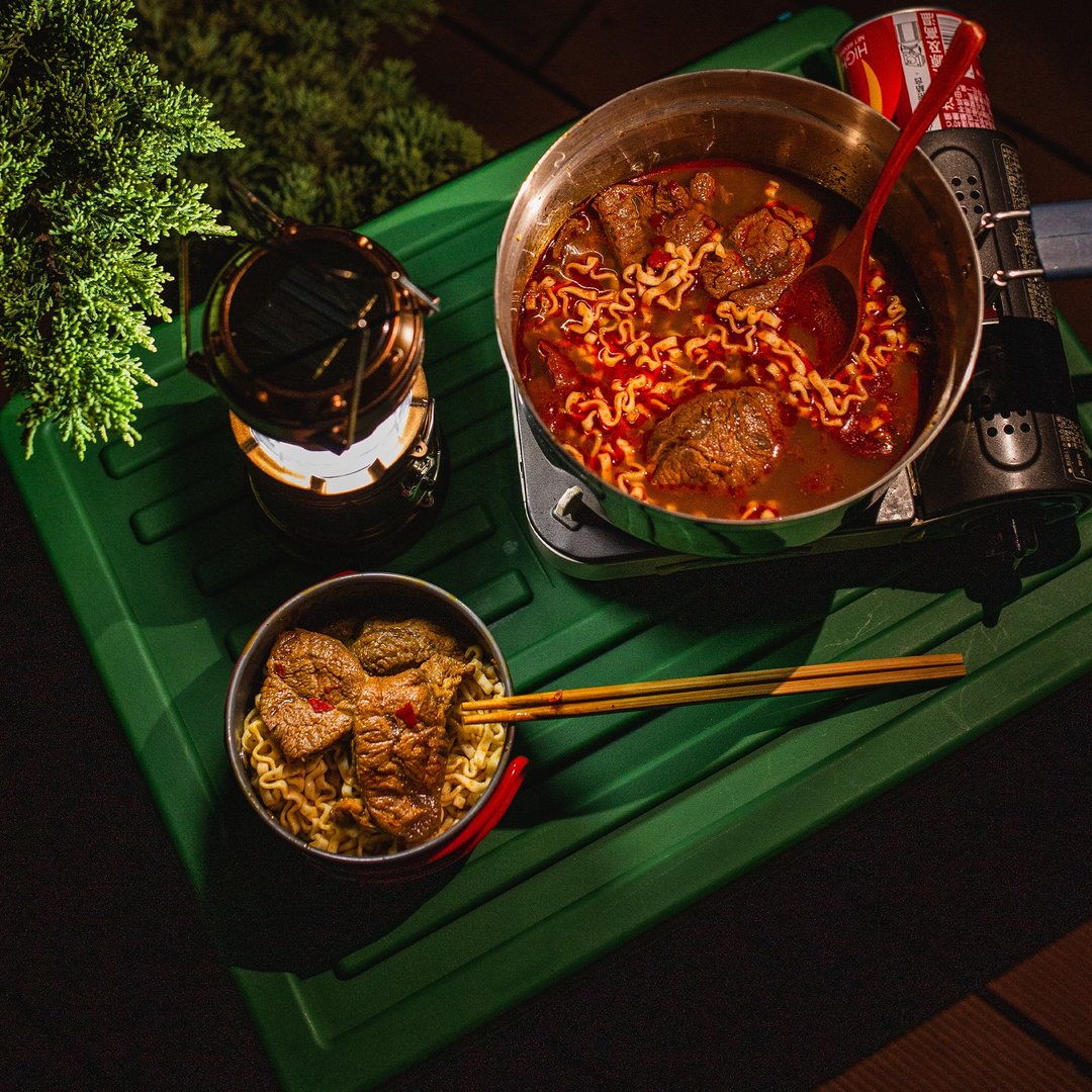 【露营/宵夜首选】泰式冬荫功梅花猪-麻辣牛腱即煮包2组10入 - 料理包 - 新鲜食材 红色