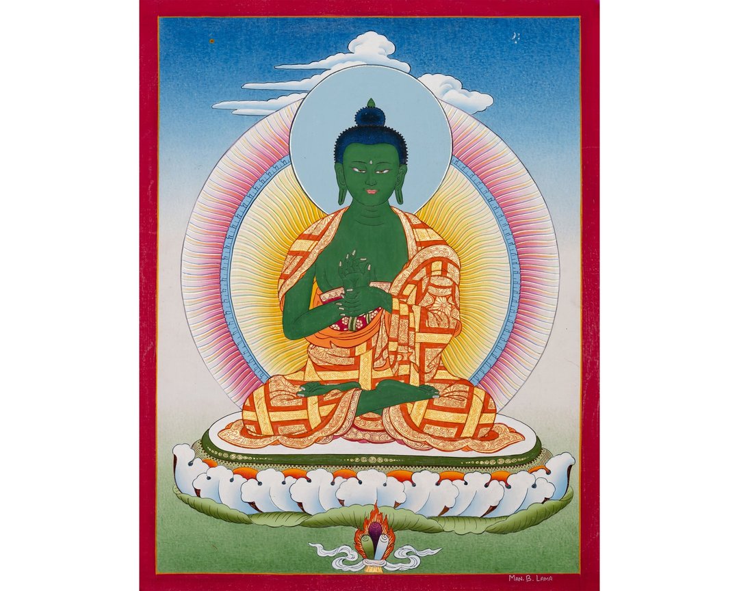 智慧阿摩嘉成佛唐卡—志向者的独特装饰 - 墙贴/壁贴 - 其他材质 多色