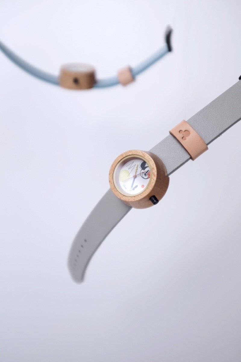 Lima Watch Pagi Disney Mickey - 女表 - 木头 