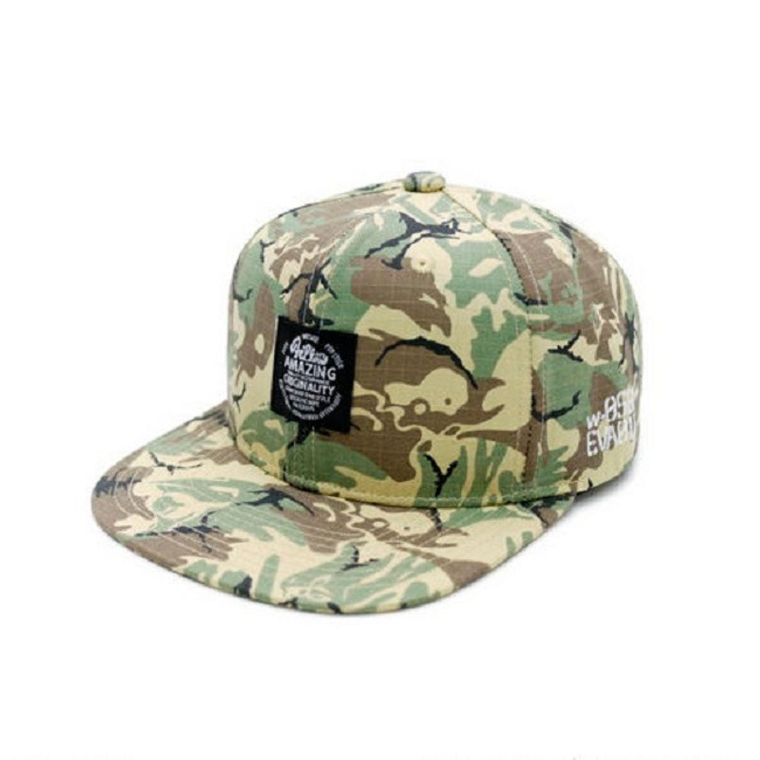 Filter017 X Evangelion EVA Camo Snapback Cap / EVA迷彩棒球帽 - 帽子 - 棉 