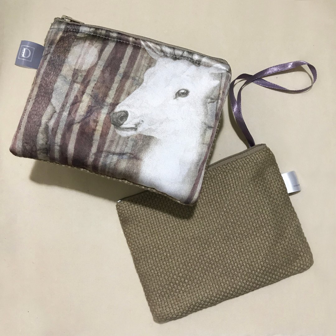 逐梦筑梦台湾特有山中精灵 万用收纳零钱包 台湾梅花鹿 Deer - 零钱包 - 棉 银色