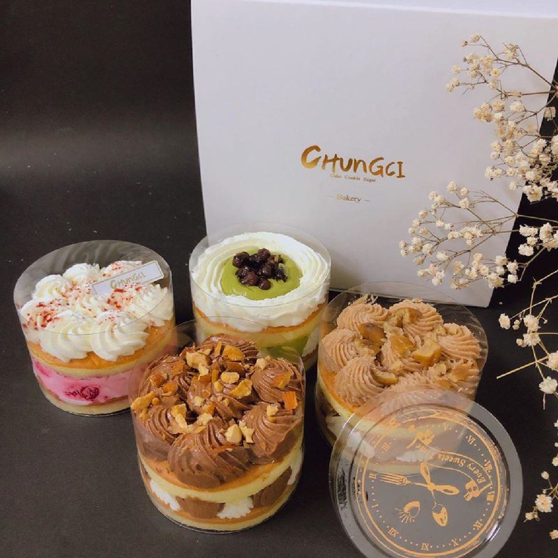 【Chungci Bakery】五周年纪念新品 / 罐子蛋糕 - 蛋糕/甜点 - 新鲜食材 