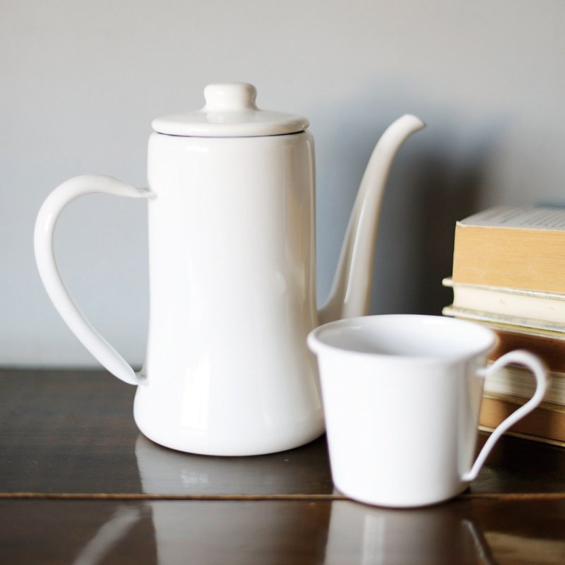 原厂正品 日本月兔印 Slim经典系 日制细口珐琅手冲壶-1.7L - 咖啡壶/周边 - 珐琅 多色
