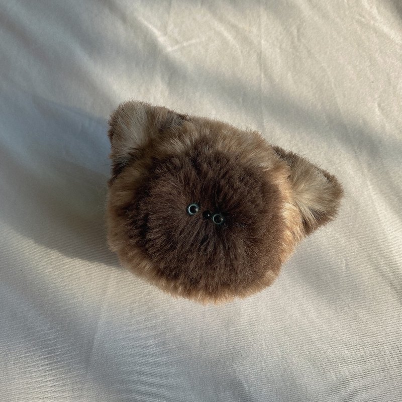 暹罗猫 钥匙圈 - 钥匙链/钥匙包 - 其他材质 咖啡色