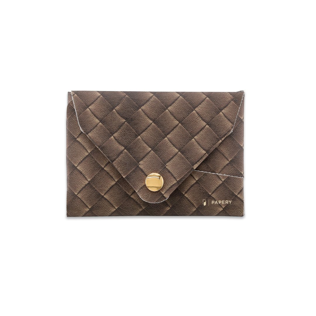 ionWallet 银离子抗菌钱包 Brown Woven 银包/卡片套 定制 - 零钱包 - 其他材质 