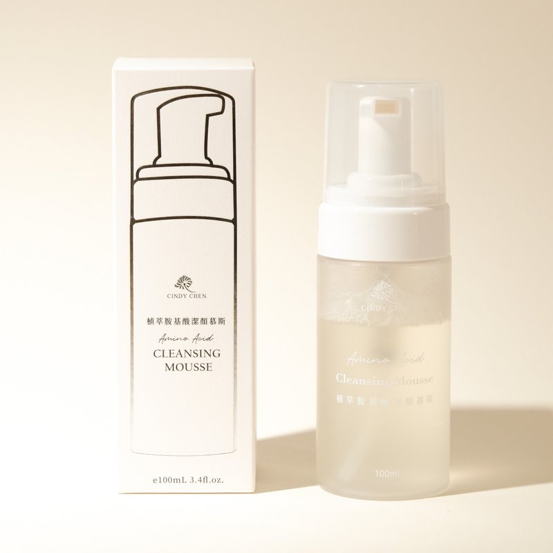 植萃胺基酸洗颜慕斯 - 脸部清洁/卸妆用品 - 浓缩/萃取物 银色