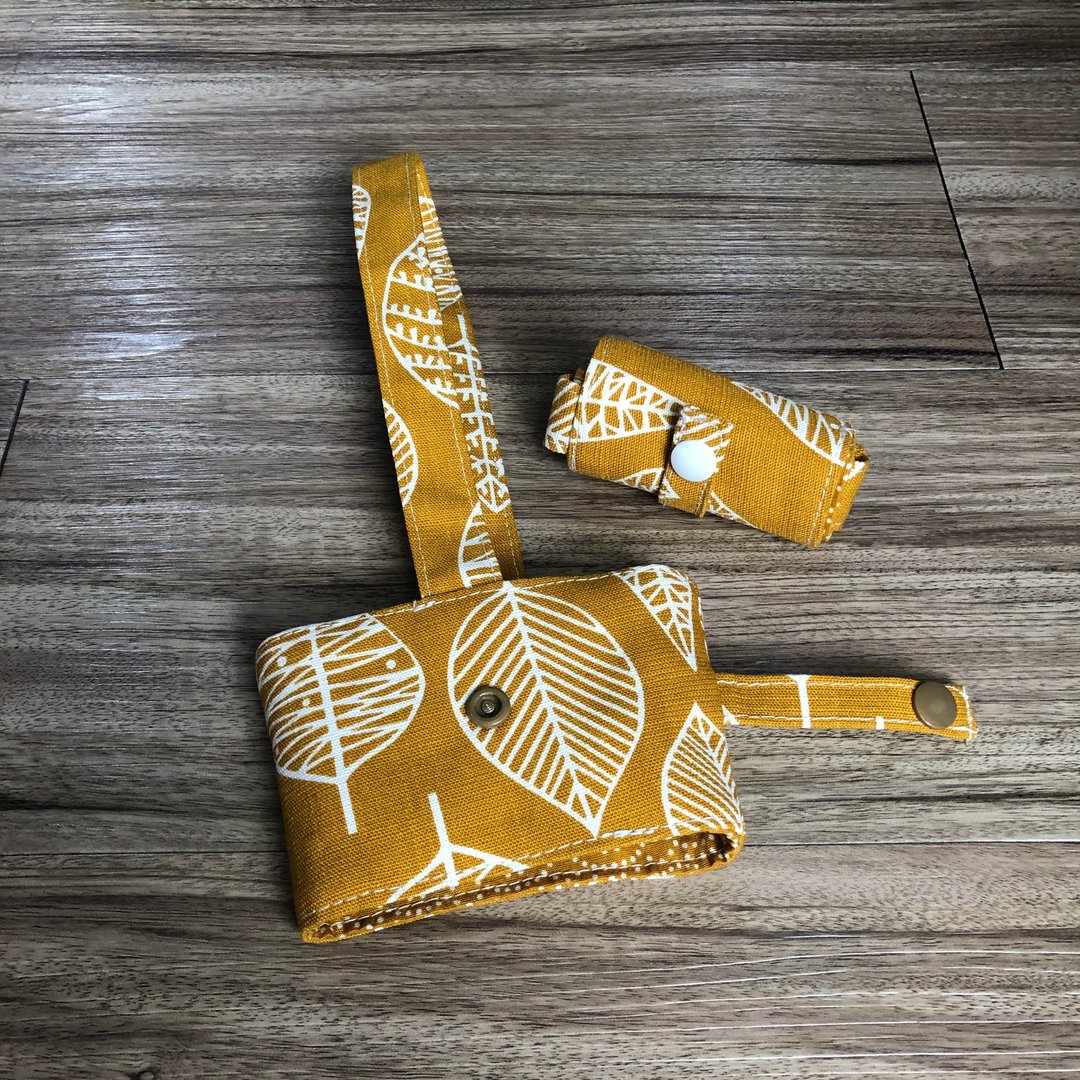 自然系 环保饮料杯套 环保杯套 - 随行杯提袋/水壶袋 - 棉 多色
