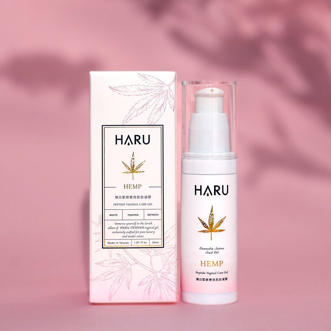 【情人节推荐】HARU HEMP 大麻嫩白紧致双效胜肽凝胶 女生保养 - 其他 - 浓缩/萃取物 粉红色