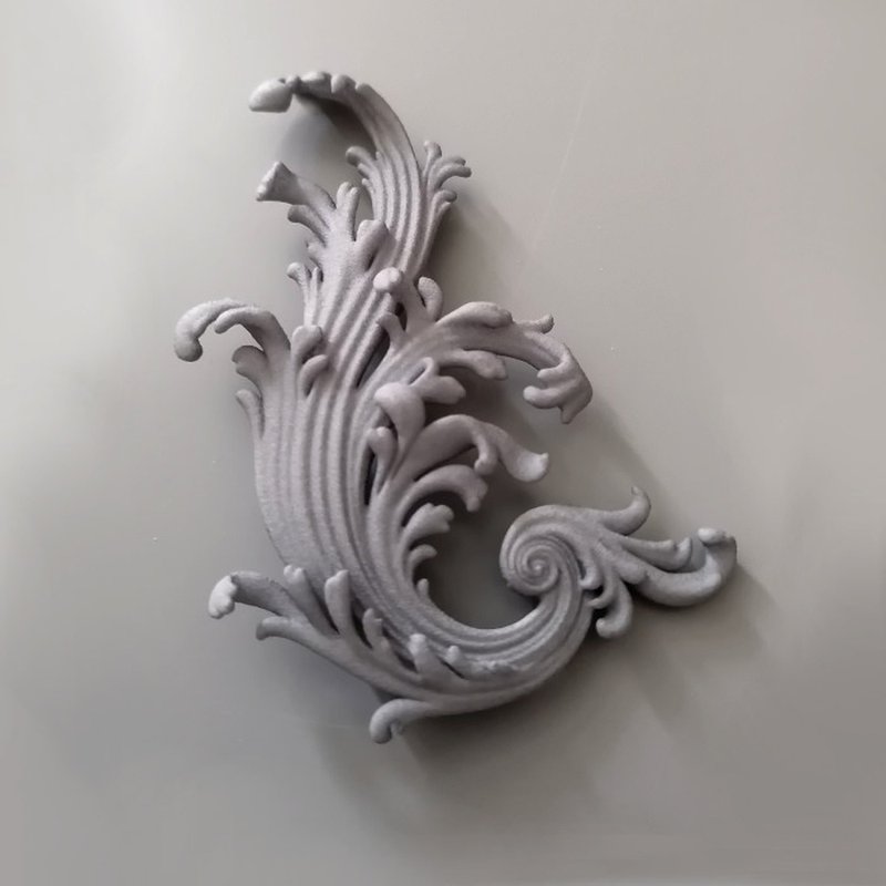 flumen brooch grey - 胸针 - 塑料 灰色